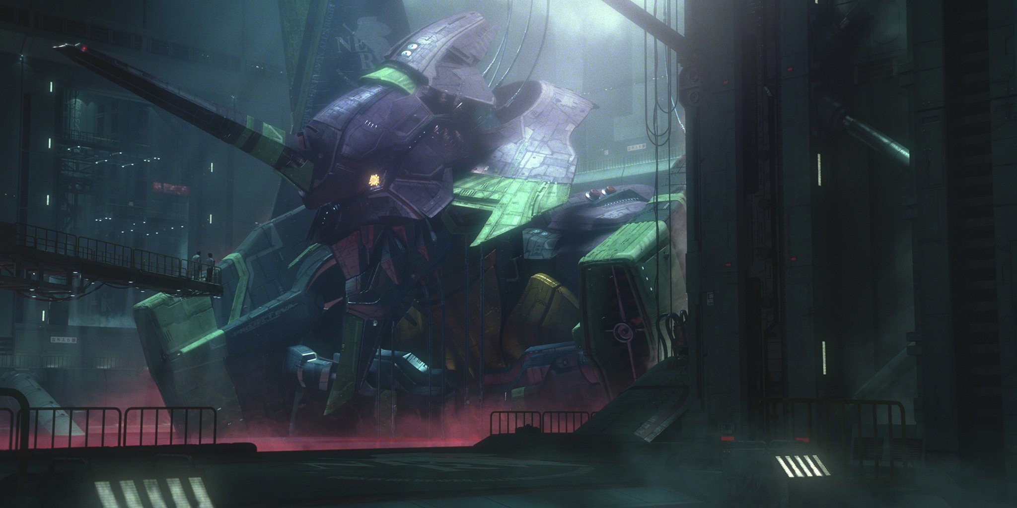 Evangelion hangar